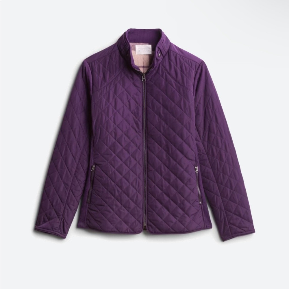 Market and Spruce Dulcie Quilted Puffer Jacket